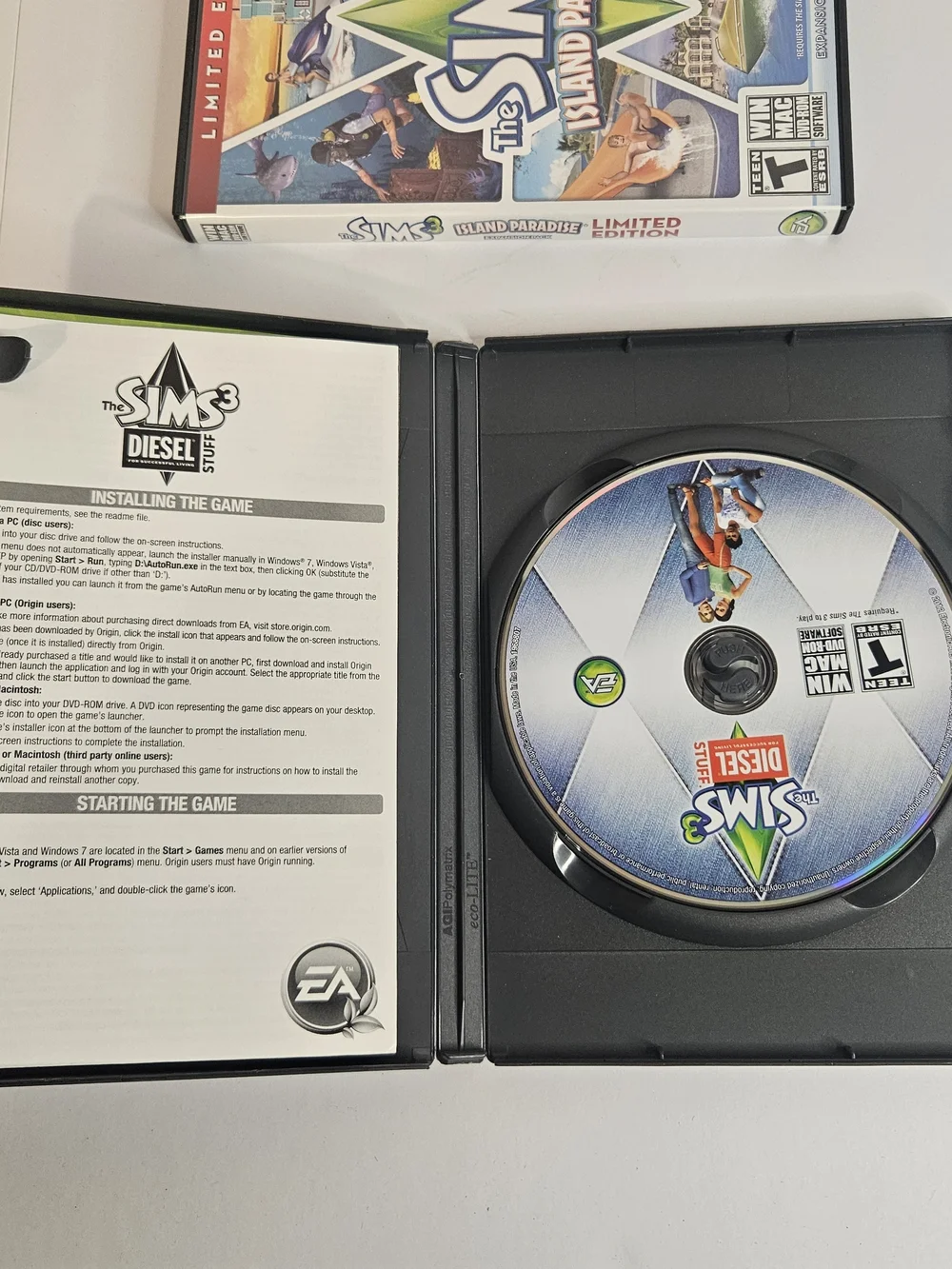 Diesel The Sims 3 Collection - White and Blue Covers